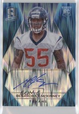 2015 Panini Spectra Rookie Neon Blue Prizm 7/50 Benardrick McKinney Auto 9u7