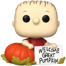 FUNKO POP! Movies: It's the Great Pumpkin, Charlie Brown - Linus [New Toy] Vin