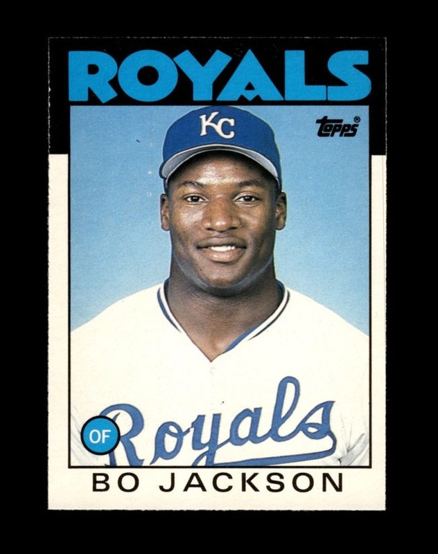 1986 Topps Traded Set-Break # 50T Bo Jackson RC NM-MT OR BETTER *GMCARDS*