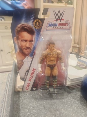 New Sealed WWE Main Event Series 150 CM Punk Chase Mattel Wrestling Basic