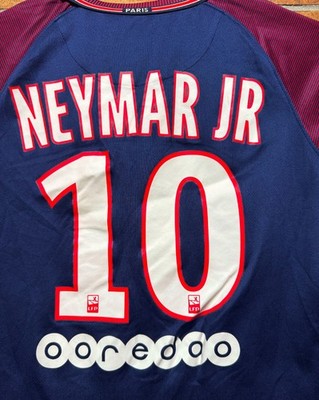 PSG PARIS SAINT-GERMAIN NIKE 2017/2018 #10 NEYMAR JR SHIRT JERSEY