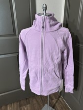 Lululemon Scuba Hoodie IV Size 8 Lavender Full Zip NWT 118