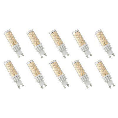 Spectrum G9 LED Stecklampe 7W 790lm 6000K Kaltweiß 230V 10 Stück