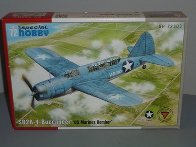SPECIAL HOBBY 1/72 SB2A -4 MARINE BUCCANEER BOMBER