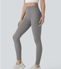 Halara Seamless Tummy Control Butt Lifting Leggings Gray Size Small NWOT