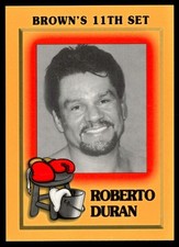 1997 Browns Boxing Roberto Duran #25