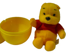 New Disney 1999 Pooh Easter Egg Friend Pooh Bear Vintage Plush Character