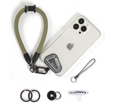 Hand Wrist Phone Strap,Phone Lanyard Patch  2,Cell Phone Case 12inch Green