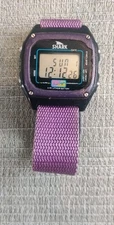 1980s Black and Purple FREESTYLE Shark Watch Free Style - new battery working