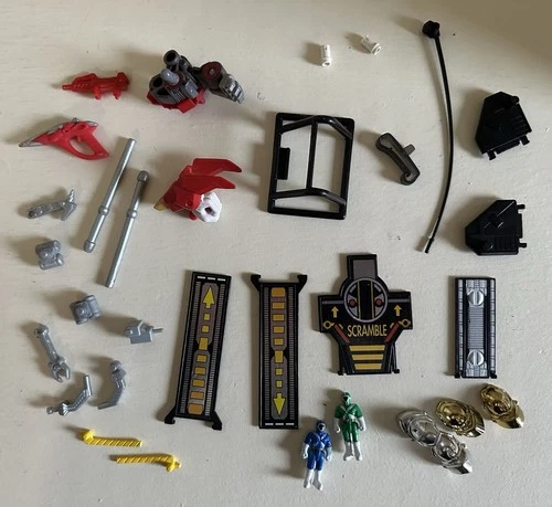 Power Rangers Deluxe Lightspeed Rescue Supertrain Megazord Various Pieces