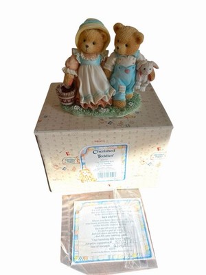 Cherished Teddies Jack & Jill. Our Friendship will never Tumble