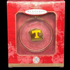 2000 Hallmark Keepsake Ornament Tennessee Volunteers Acrylic Metal