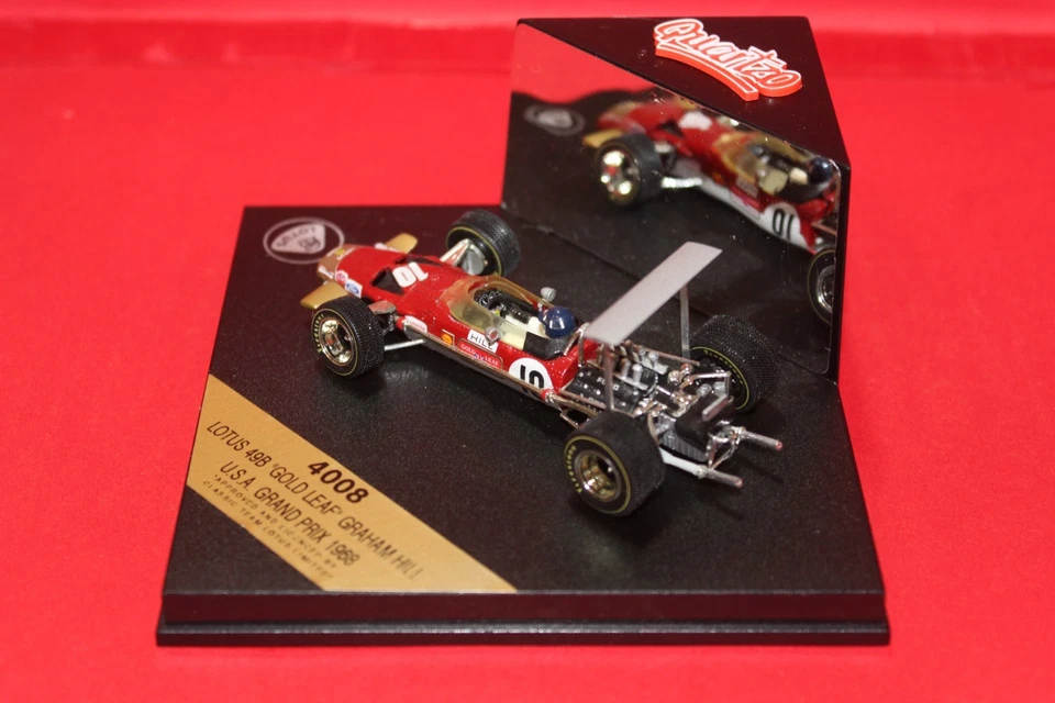1/43 Gold Leaf Team Lotus 49B Ford (1968) - #10 G. Hill - QUARTZO - Immagine 2 di 4