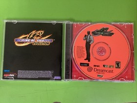 King of Fighters: Evolution (Sega Dreamcast, 2000) CIB Manual Reg Card Tested