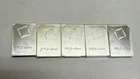 5 x 1-Gram SILVER  999 PURE Valcambi Combibar Swiss Fractional Bullion