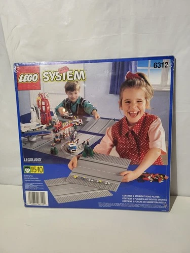 LEGO 6312 Classic Town Set: Road Street City Baseplates (6312) Vintage