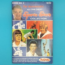 Vintage Pat Summerall Sports Stars Collection Book 2 True Value