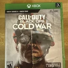 Call of Duty: Black Ops Cold War Xbox One 2020 Case Disc Only Tested Works