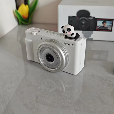 Sony ZV-1F 20.1MP Vlogging Camera - White Mint Condition