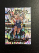 2024 Panini Select WNBA - Concourse Celeste Taylor #16 Silver Flash Prizm (RC)