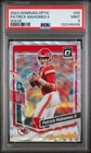 2023 Panini Donruss Optic - Patrick Mahomes II #93 Wave Prizm /300 PSA 9