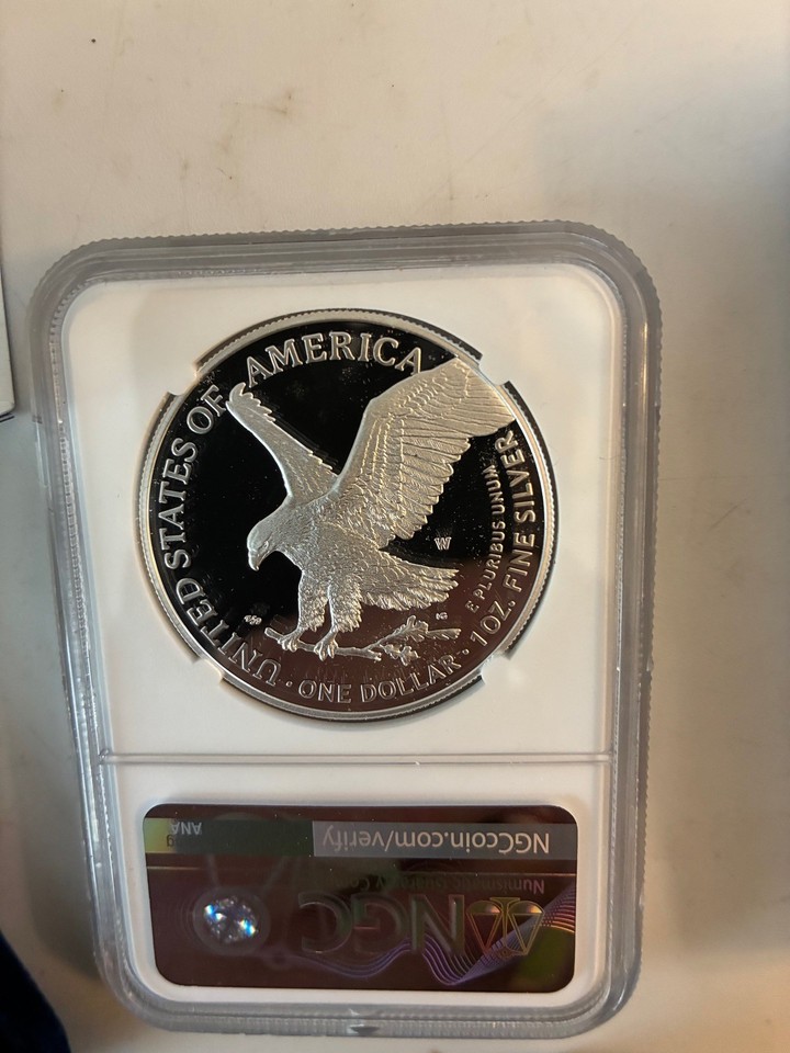 2025 W 250th Anniversary US ARMY PRIVY MARK 1oz SILVER EAGLE PROOF PF ...