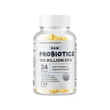 Digestive Enzymes Prebiotic & Probiotics Gas, Constipation & Bloating Relief 100