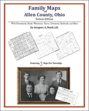 Family Maps Allen County Ohio Genealogy Plat History