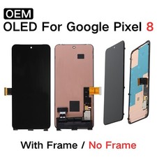 OEM For Google Pixel 8 OLED Touch Screen LCD Display Assembly Replacement Black