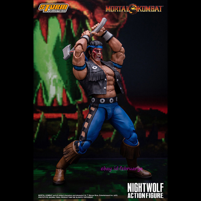 Storm Toys 1/12 DCMK16 Mortal Kombat Nightwolf Action