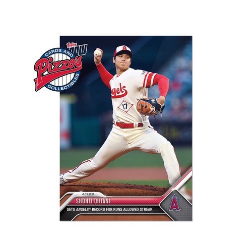 Shohei Ohtani Sets Angels Record - 2023 MLB TOPPS NOW Card 106 In Hand