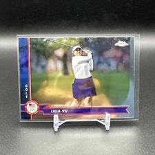 2024 Topps Chrome US Olympics Base #120 Lilia Vu - Golf