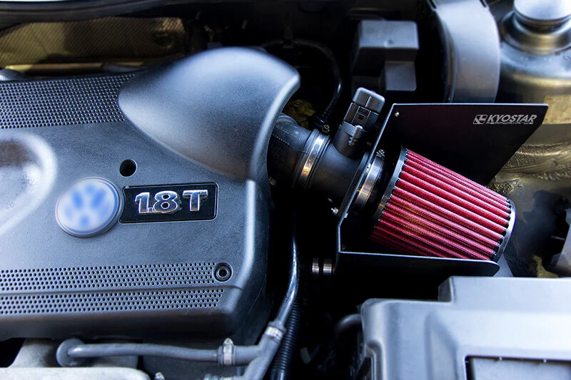 New High Flow Cold Air Intake System For VW MK4 1.8T GOLF GTI Jetta GLI ...