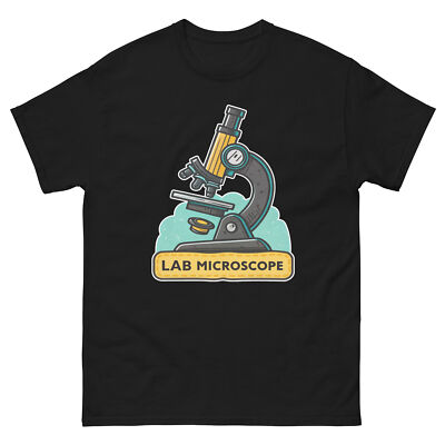 Lab Microscope Hospital Health Medical Safety T-Shirt
