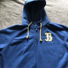 Colosseum Men  s UCLA Bruins Logo Full Zip Sz Medium Hoodie pockets