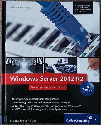 Buch Boddenberg Handbuch Windows Server 2012 R2 Galileo Computing 9783836220132
