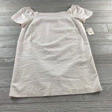 NWT Free People Light Pink Plaid Scarlett Combo Tunic Dress Size Small S/S