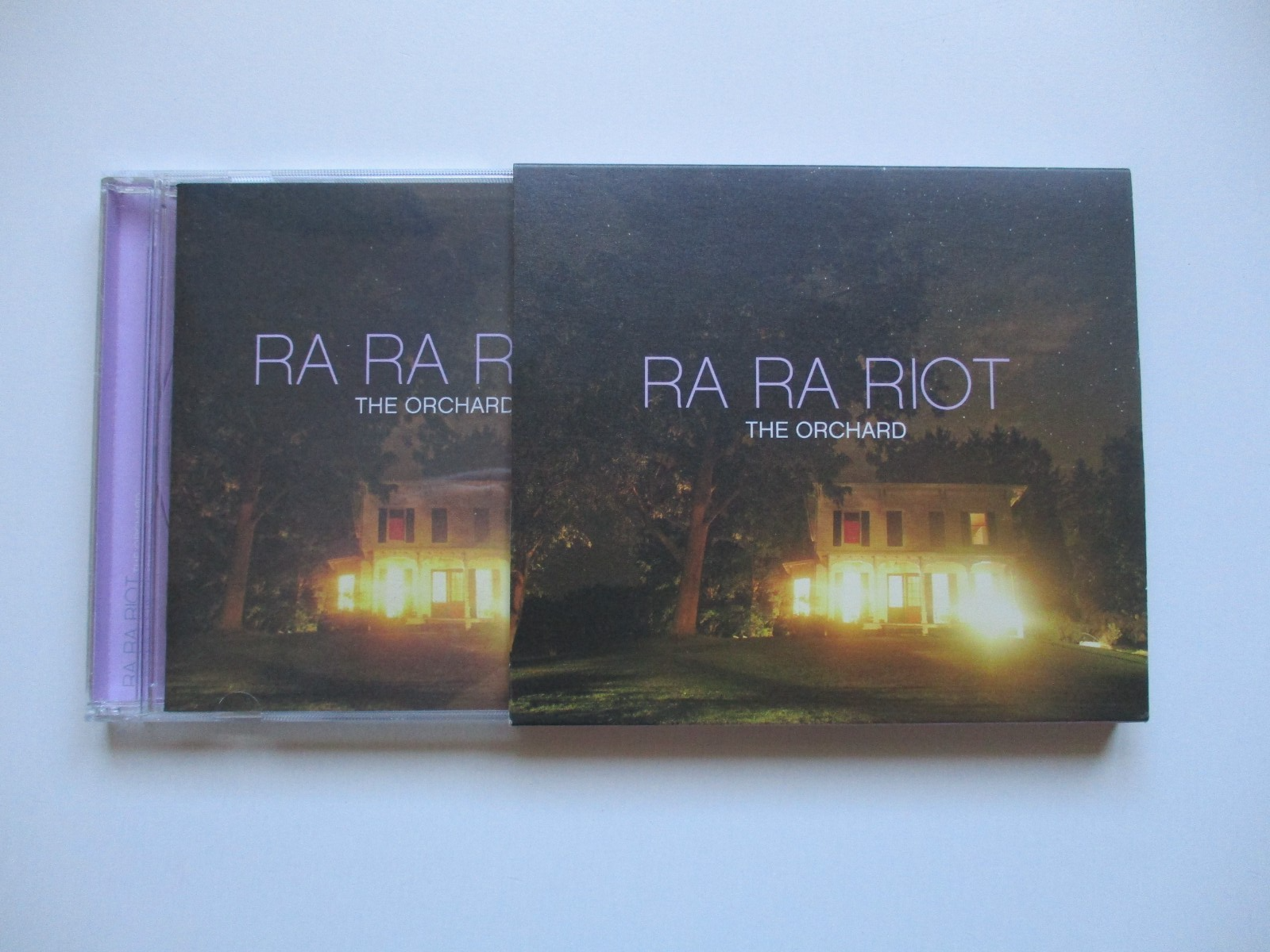 RARE SIGNED RA RA RIOT CD THE ORCHARD HAND SIGNED BY BAND / AUTOGRAPHED