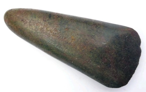 ANCIENT ORIGINAL NEOLITHIC POWERFUL TOOL AXEHEAD BLADE NEW GUINEA ETHNIX - Picture 3 of 8