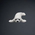 White Harp Seal Pup Mini Figurine