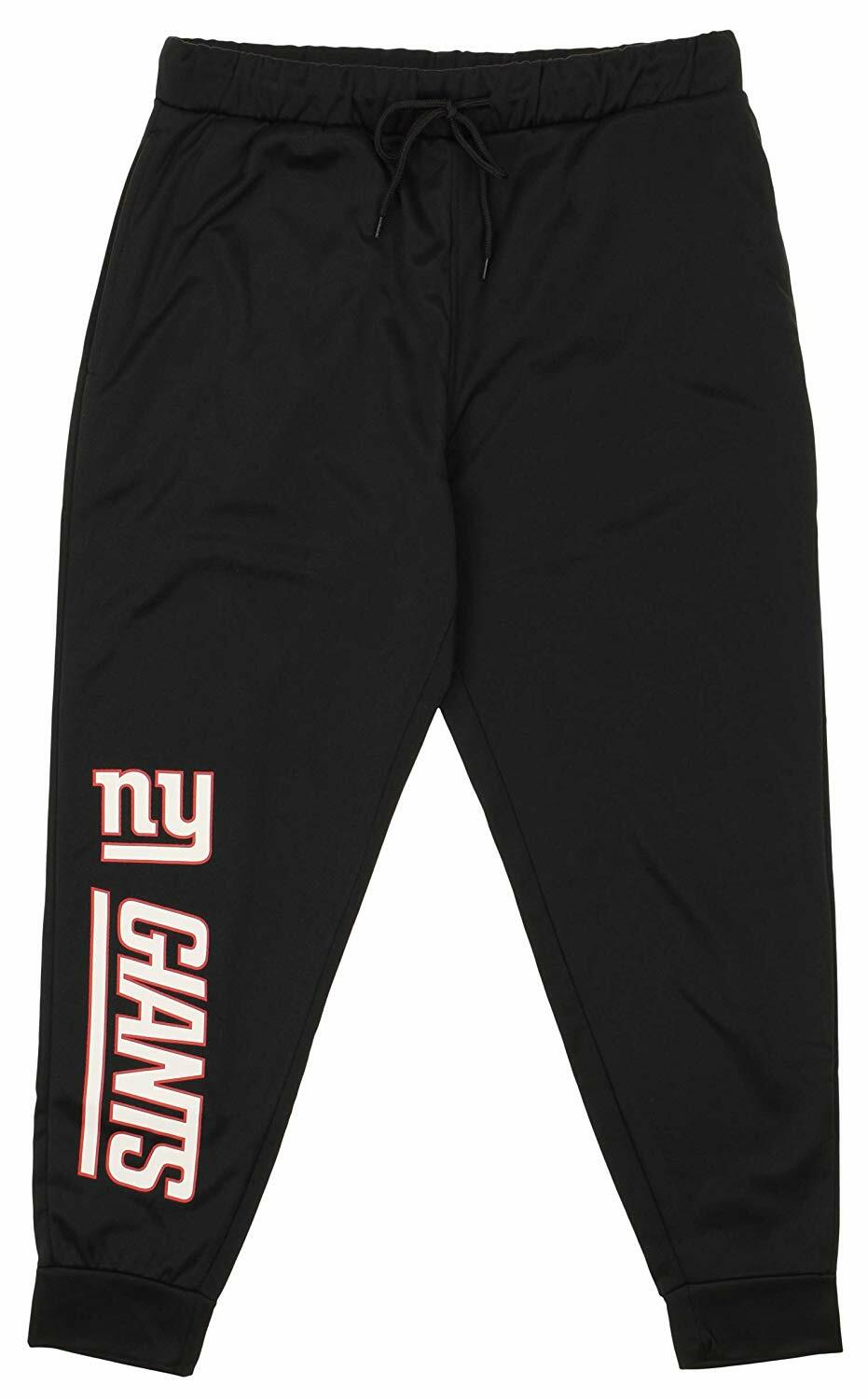 Мужские флисовые кроссовки Zubaz NFL New York Giants, черный