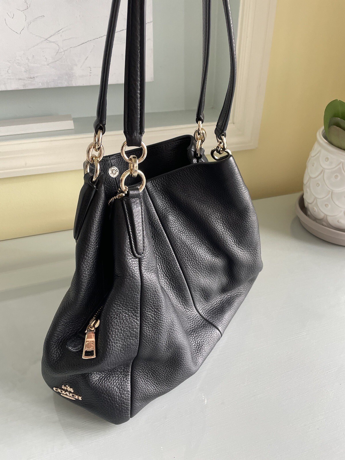 Authentic Coach Medium Bag - image 10