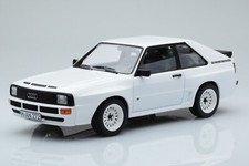 NOREV COLLECTORS 1:18 DIE CAST CAR AUDI SPORT QUATTRO 1985 WHITE ART 188313