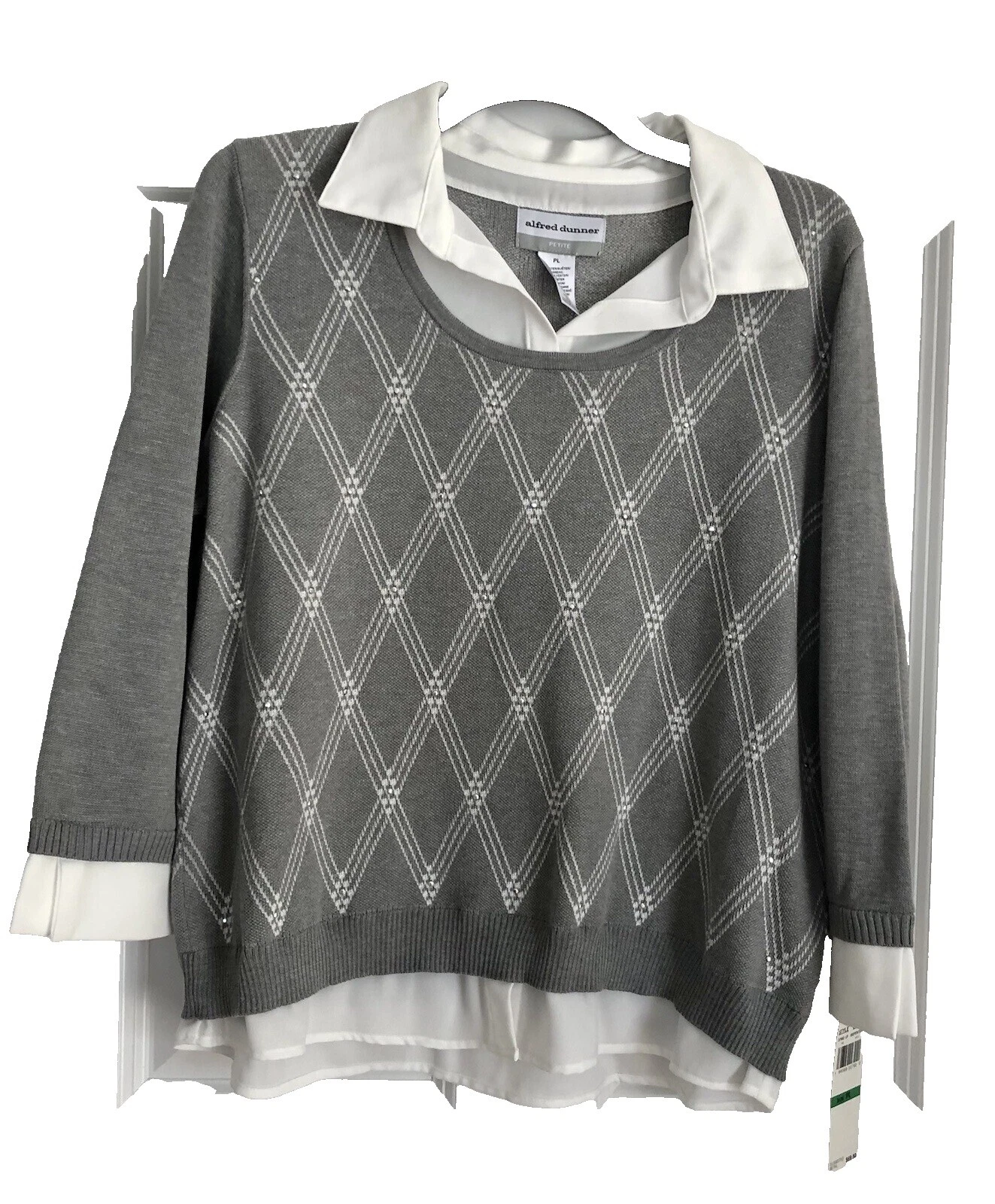 Suéteres geométrico de negocios Alfred Dunner para Mujeres