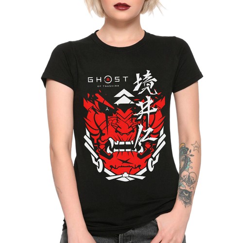 Tsushima Mask T-Shirt, Women`s Tee | eBay