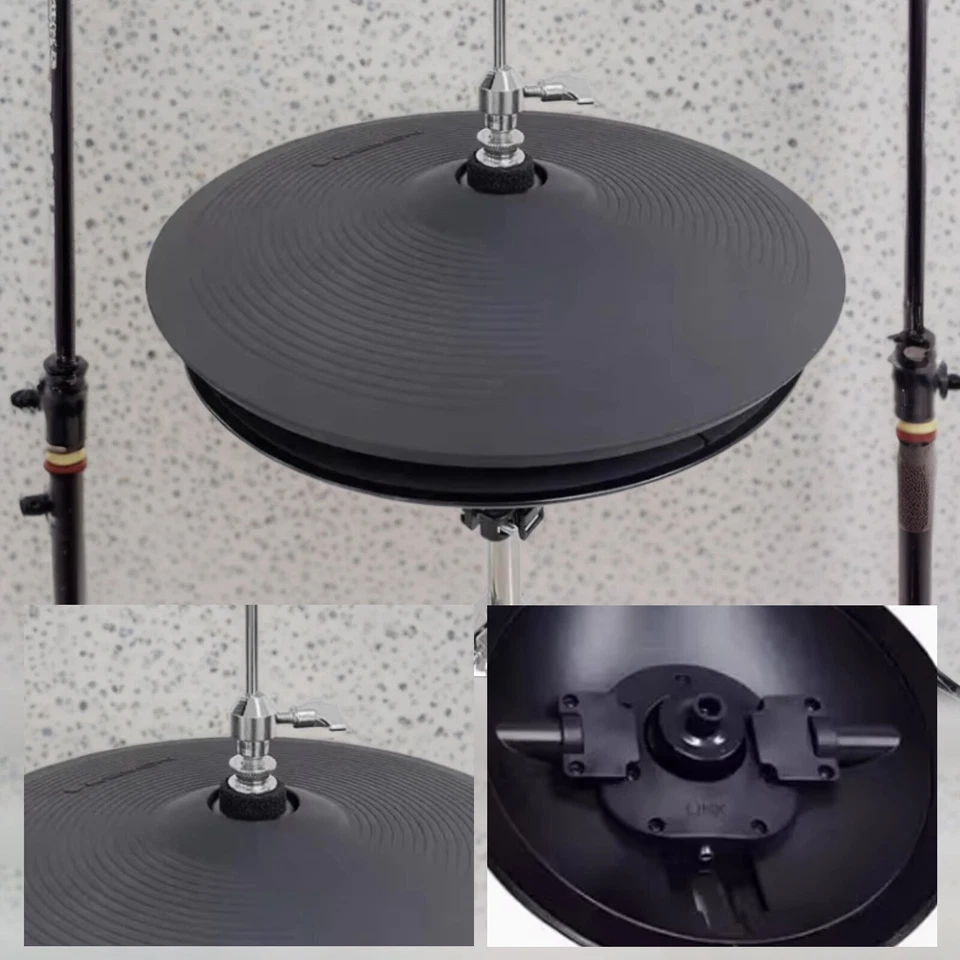 Para Platillo de Batería Limón 12" Doble Pieza Batería Electrónica Hihat con Controlador 3d Foto 4 de 4