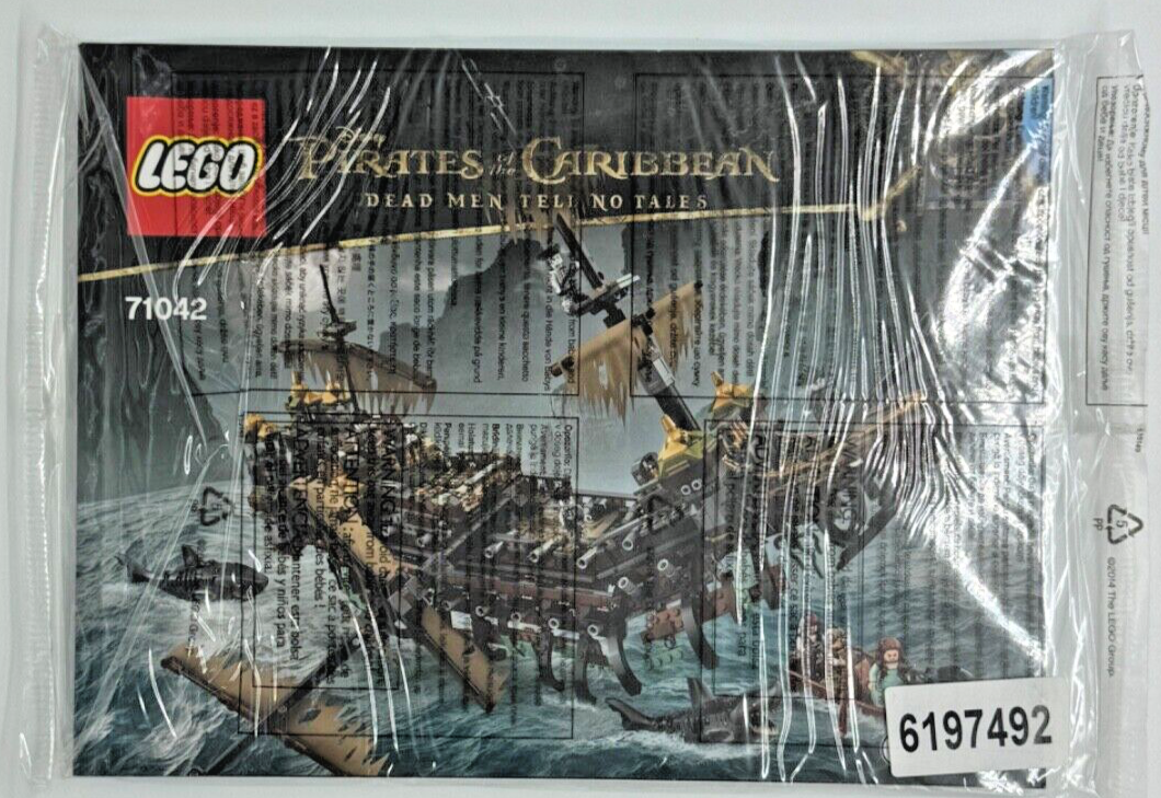 INSTRUCTIONS ONLY LEGO Pirates of the Caribbean set: Silent Mary (71042)