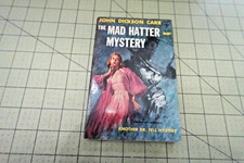 THE MAD HATTER MYSTERY BY JOHN DICKSON CARR  VINTAGE BERKLEY BKS GOLDEN AGE MYS!