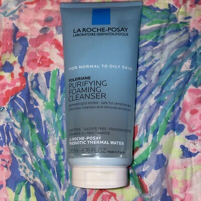 La Roche-Posay Toleriane Purifying Foaming Cleanser 200ml/6.76fl.oz. EXP 10-2025