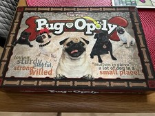 PUG DOG Board Game PUG-OPOLY like monopoly - 2-6 players 8+yrs  USA (*)